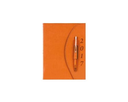Agendas - Journalier - Orange